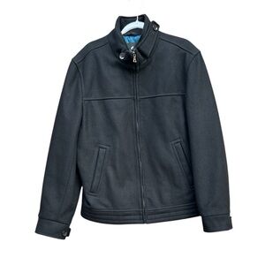 Murano wool blend black jacket 
Size M